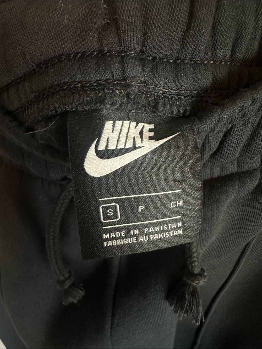 Nike Palazzo Wide Leg Black Sweatpants W/ Pockets Womens Size Small CU6156-010 - Picture 9 of 11